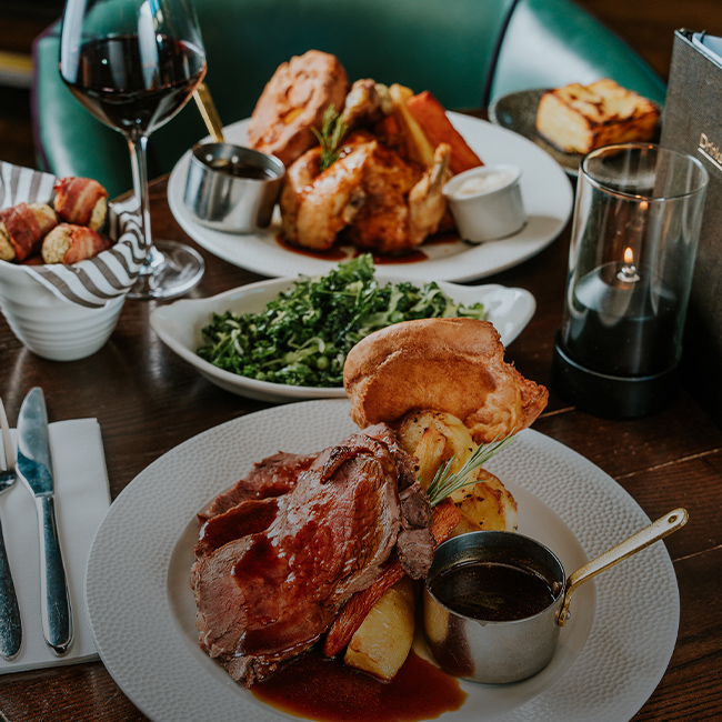 Easter roast at The Boot Inn in Studley