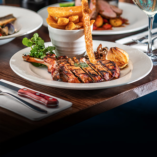 A La Carte menu at The Boot Inn