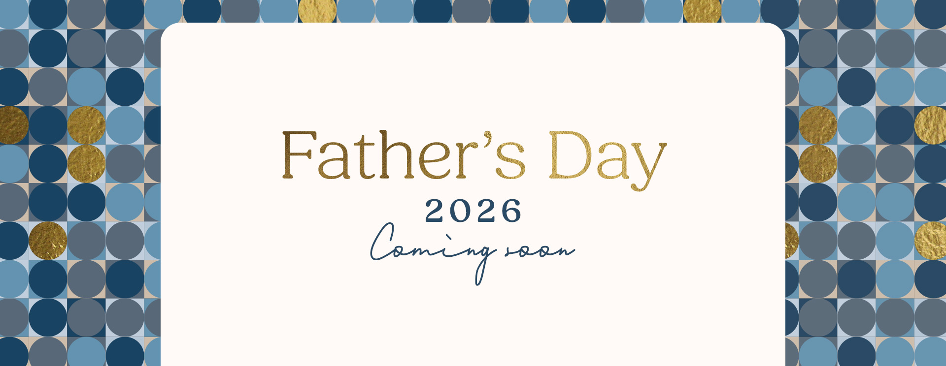 Father’s Day menu Studley