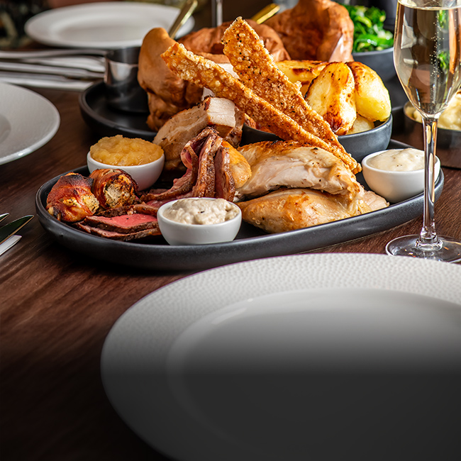 Sunday menu at The Boot Inn