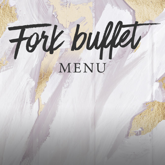 Fork buffet menu at The Boot Inn
